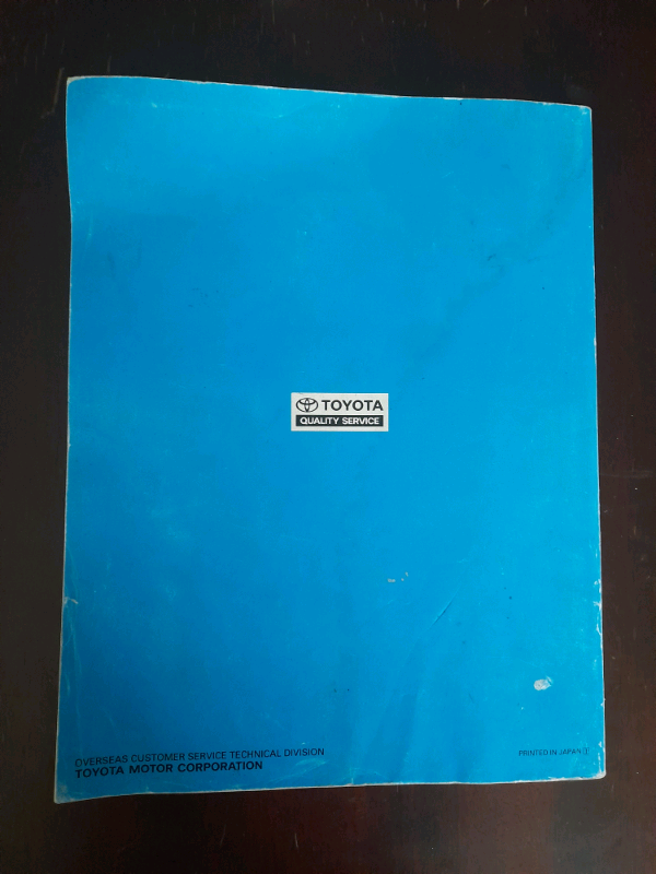 Toyota Repair Manual 