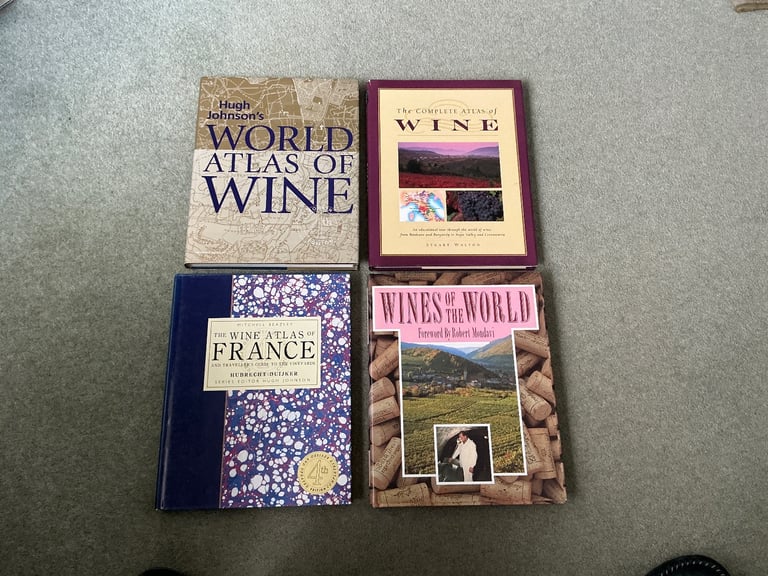 Wine Books x 4