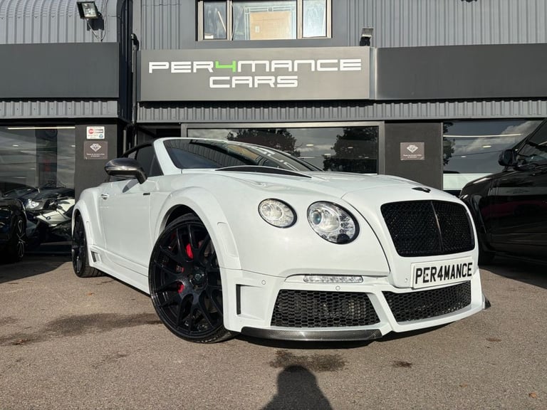 2014 55 BENTLEY CONTINENTAL 6.0 W12 GTC SPEED CONVERTIBLE 2DR PETROL AUTO 4WD EU
