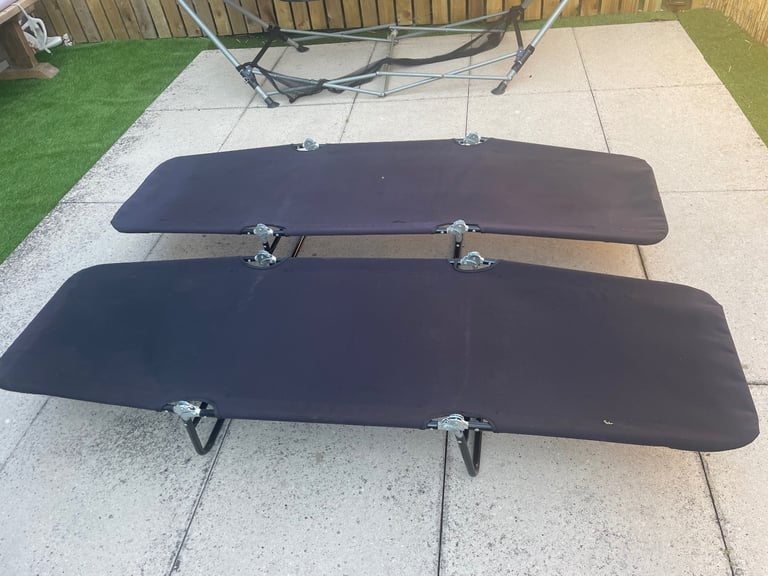 X2 black next sun loungers 
