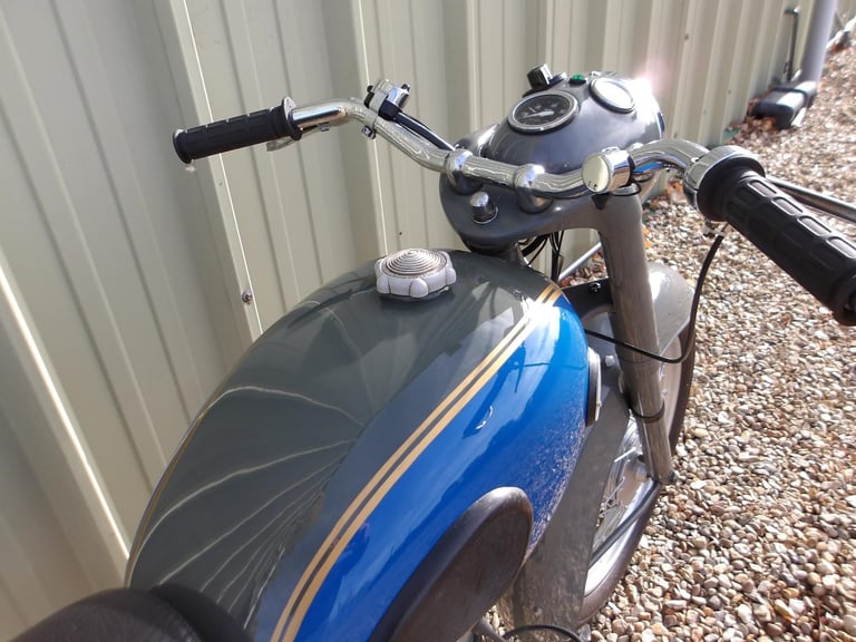 James Captain 200 Villiers 1957 Classic 2 Stroke, Tax & Mot Exempt. 