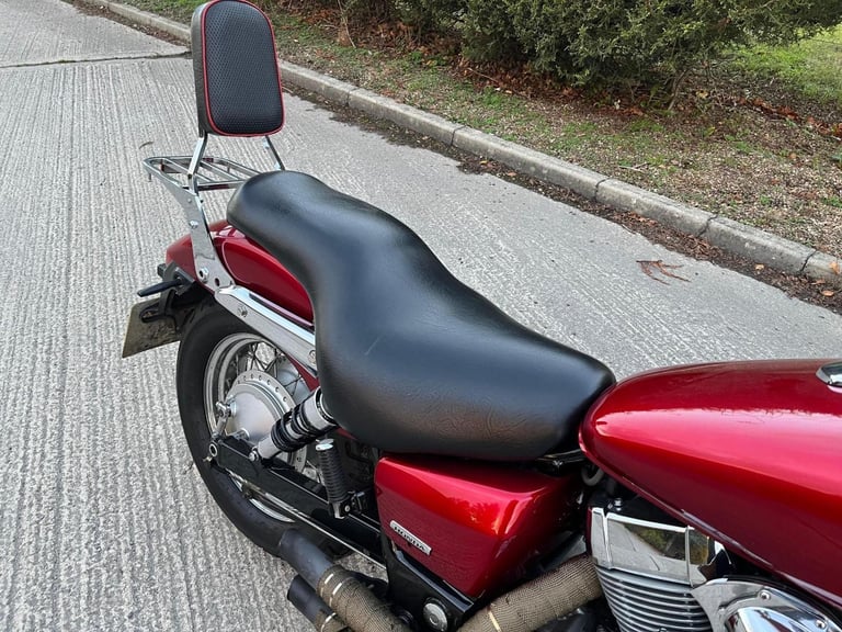 2007 07 HONDA VT 750 C2-7 SHADOW RED MINT 9k MILES CUSTOM CRUISER TALL BARS