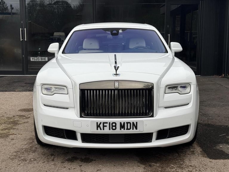 LEFT HAND DRIVE 2018 ROLLS ROYCE GHOST  6.6 V12 BLACK BADGE 17K MILES UK REG LHD