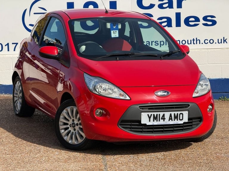 2014 Ford Ka 1.2 Zetec Hatchback 3dr Petrol Manual Euro 5 (s/s) (69 ps) Hatchback Petrol Manual