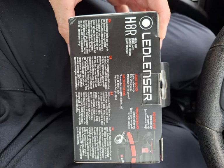 Led lenser h8r head torch 