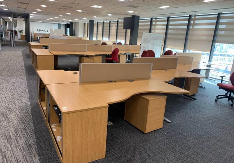 JOBLOT Office Furniture SURPLUS STOCK For Sale Over 100 Desks/Chairs/Cabinets/Cupboards 14