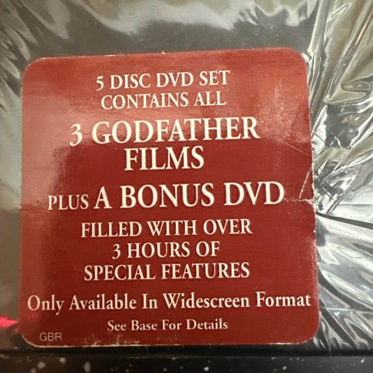 Godfather DVD collection 