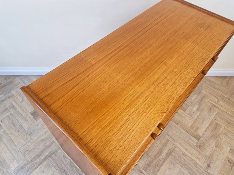 Nathan Mid Century Medium Teak Danish Design Compact Retro Sideboard Cabinet BL716