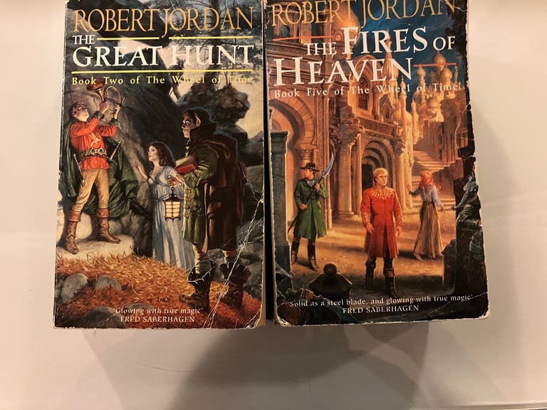 image for Robert Jordan Wheel of time books 