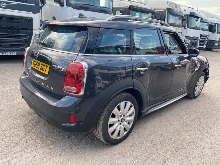 2019 MINI COUNTRYMAN COOPER S HYBRID ELECTRIC ALL4 SUV AUTO DAMAGED SALVAGE 