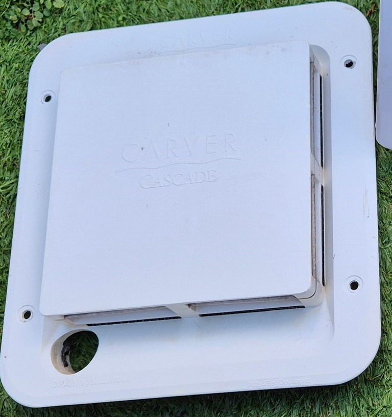 Fridge vents, water heater vents, heater flue cowls for camper caravan motorhome.