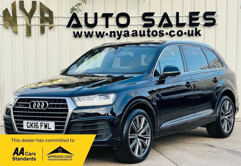 AUDI Q7 3.0 TDI V6 S line Tiptronic quattro Euro 6 (s/s) 5dr 2016