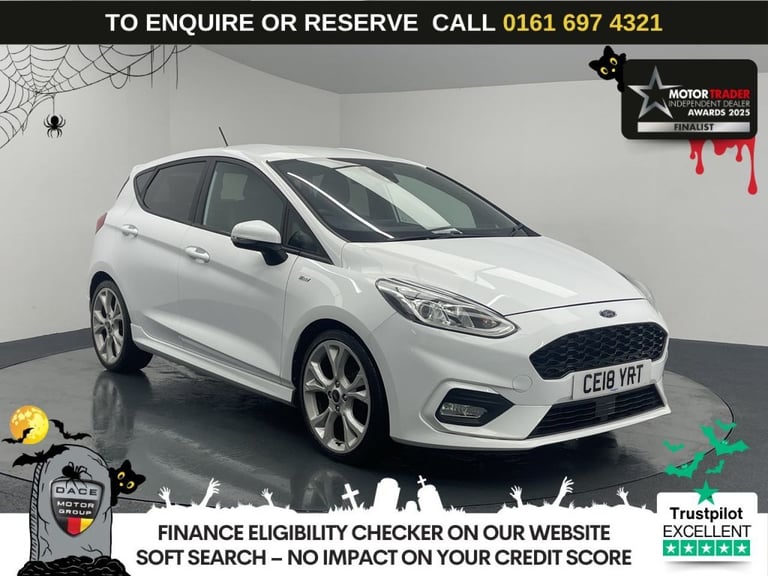 2018 Ford Fiesta 1.0T EcoBoost ST-Line X Hatchback 5dr Petrol Manual Euro 6 (s/s) (125 ps) Hatchb...
