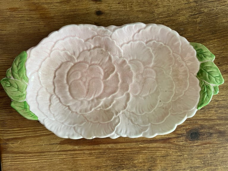 image for Vintage English rose plate