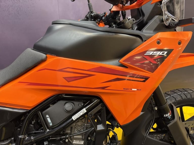 KTM 390 ADVENTURE X, 2025 low miles