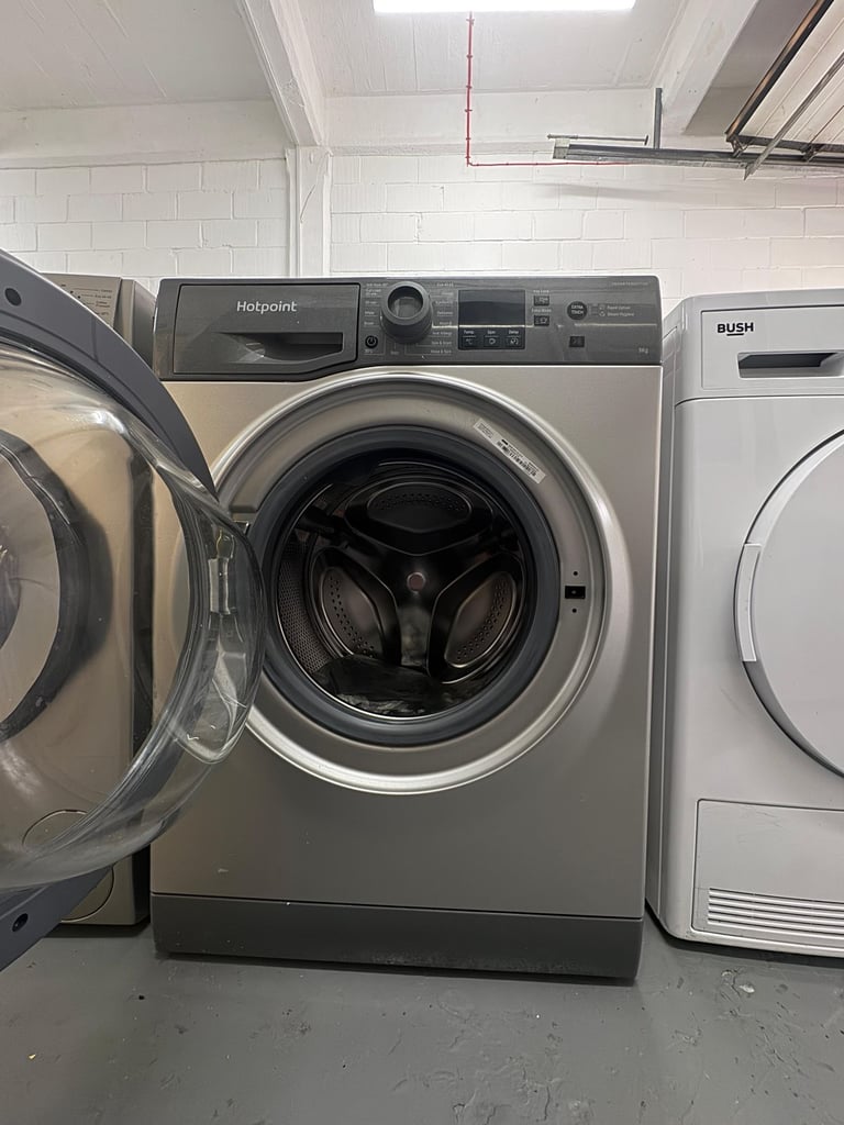 Hotpoint 9kg Washing Machine – Graphite – Free Delivery Within 24hr