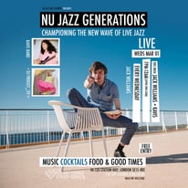 NU JAZZ GENERATIONS WITH JACK WILLIAMS (LIVE) AND KAVIS BAND (LIVE), FREE ENTRY