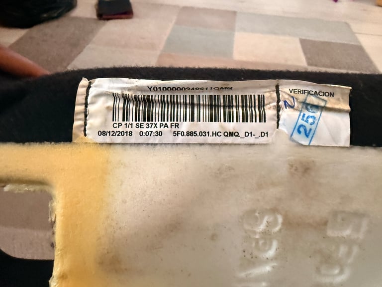 Seat Leon rear seat bench