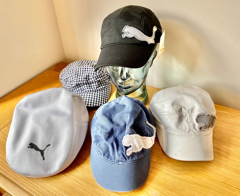 image for NEW and USED PUMA GOLF CAPS - from £5 to £15 - CASH ON COLLECTION ONLY 