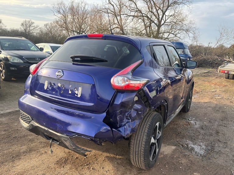 2018 Nissan Juke Bose Personal Edition Salvage Damaged Repairs HATCHBACK Petrol Manual