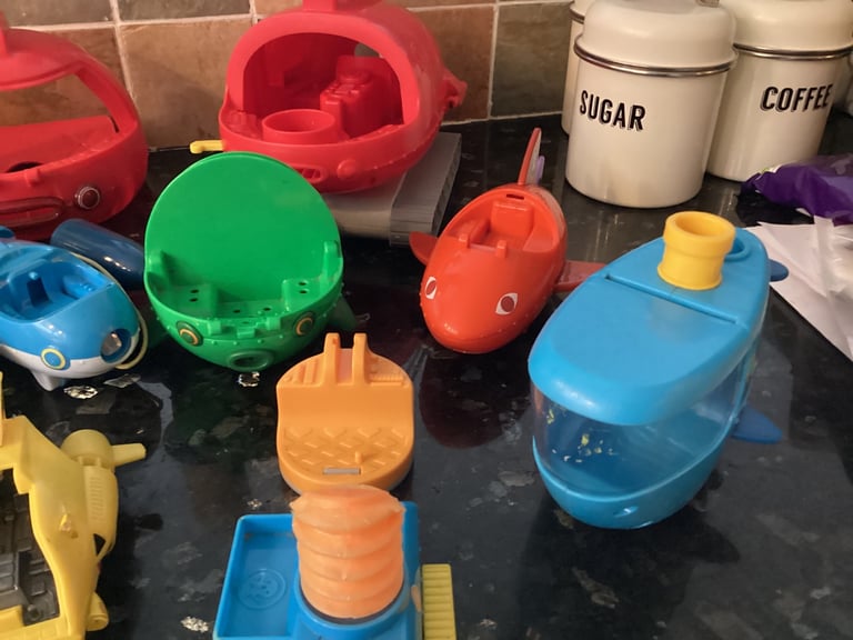 Very Large Collection of Aquanauts Toys