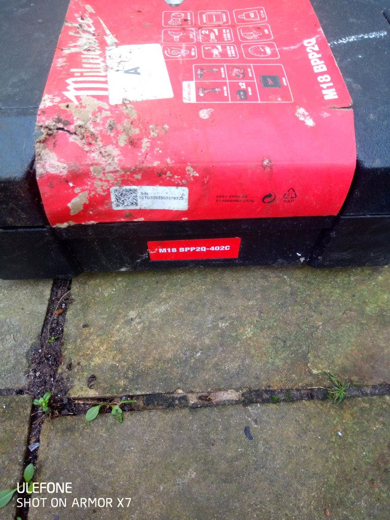 Milwaukee tool case.