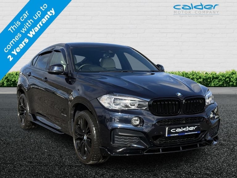 2018 68 BMW X6 3.0 40D M SPORT EDITION SUV 5DR DIESEL AUTO XDRIVE EURO 6 (S/S) (