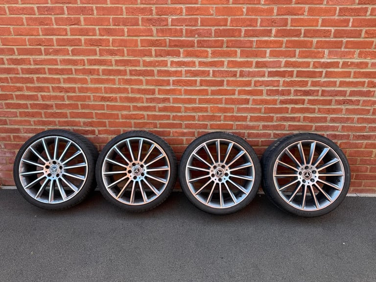 Mercedes AMG 20 inch alloys with tyres