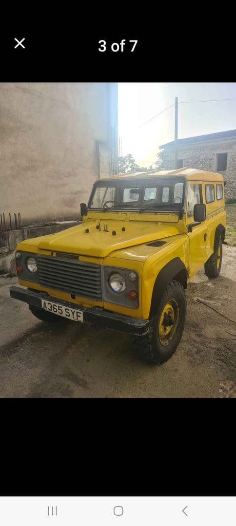 Land Rover, 110" - 4 CYL FC, 1984, 2286 (cc)