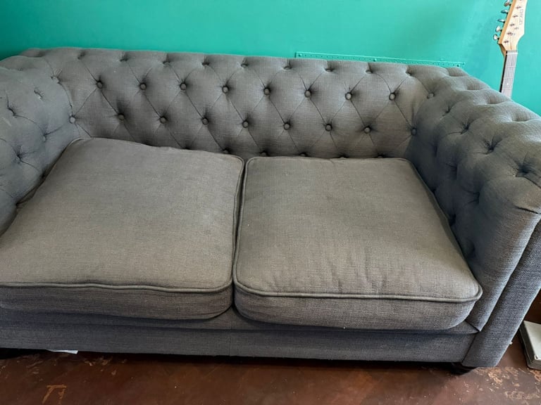 Fabric sofa 3+2 ready for collection