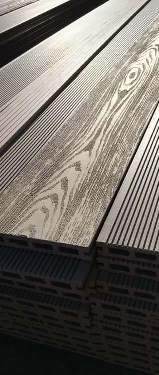 image for Composite Decking 4.8m | Long Planks with Realistic Woodgrain Texture