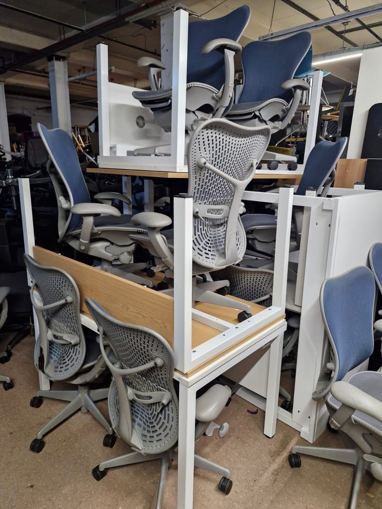 Office Furniture warehouse fullbranded furniture chairs desks cabinets monitors Free local delivery