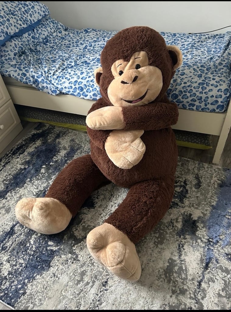 image for Large cuddly  monkey teddy 