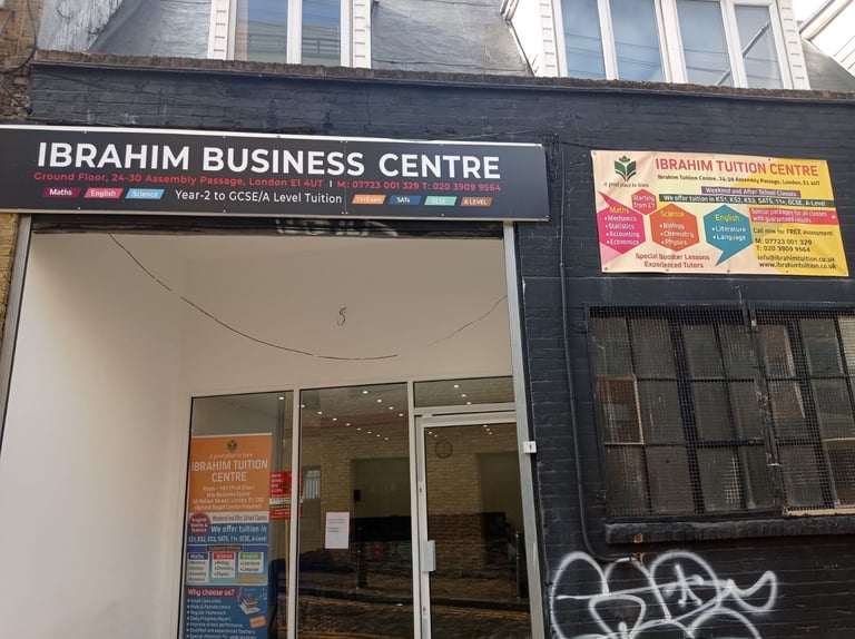 Three Office rooms available for rent( Between Whitechapel & Stephney Green) 