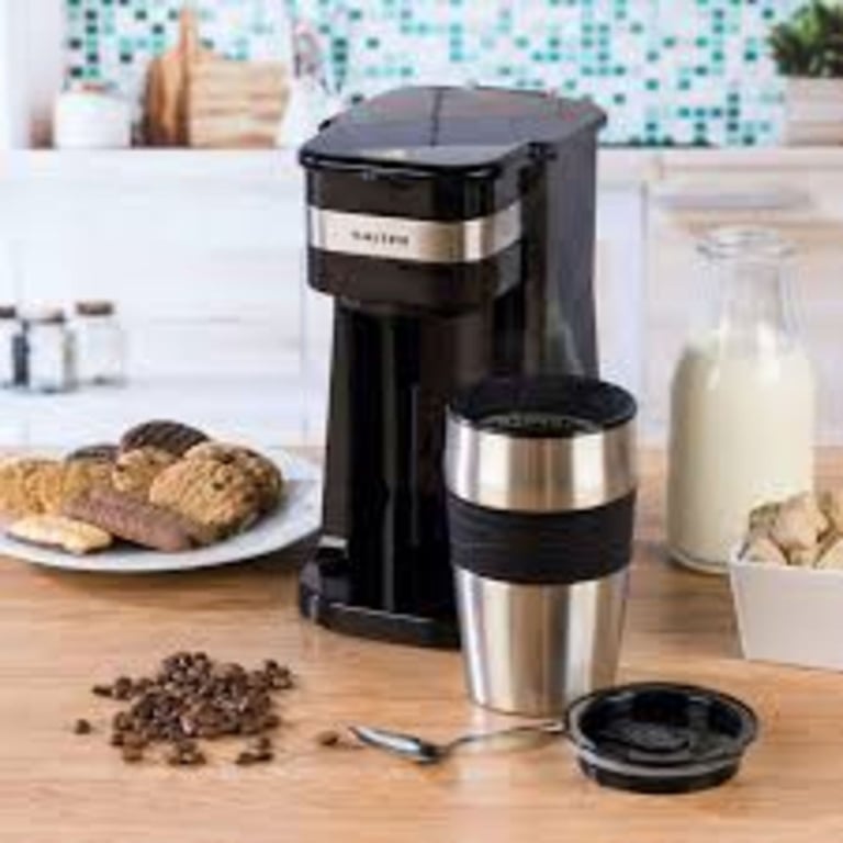 Salter COMBO-4773 Digital Coffee Maker to Go + 420ml Travel Mug 