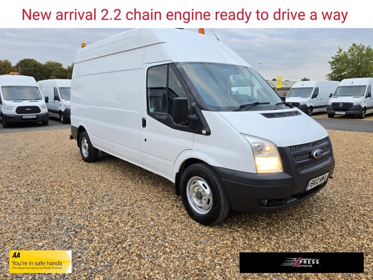 2012 Ford Transit 2.2 TDCi 350 Panel Van 3dr Diesel Manual RWD L3 H3 (224 g/km, 98 bhp) Panel Van...