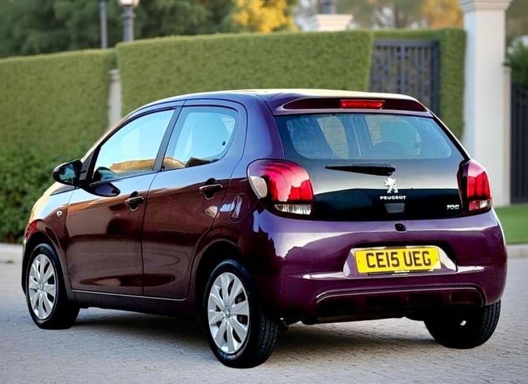 2015 Peugeot 108 1.0 Manual Active 5dr 77000 Miles . (£20 Tax) CHEAP on insurance Fuel . PX HATCH...