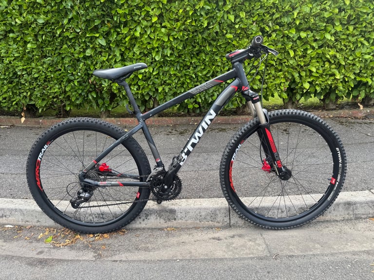 image for B-twin rockrider 540 medium frame 27.5 mountain bike 