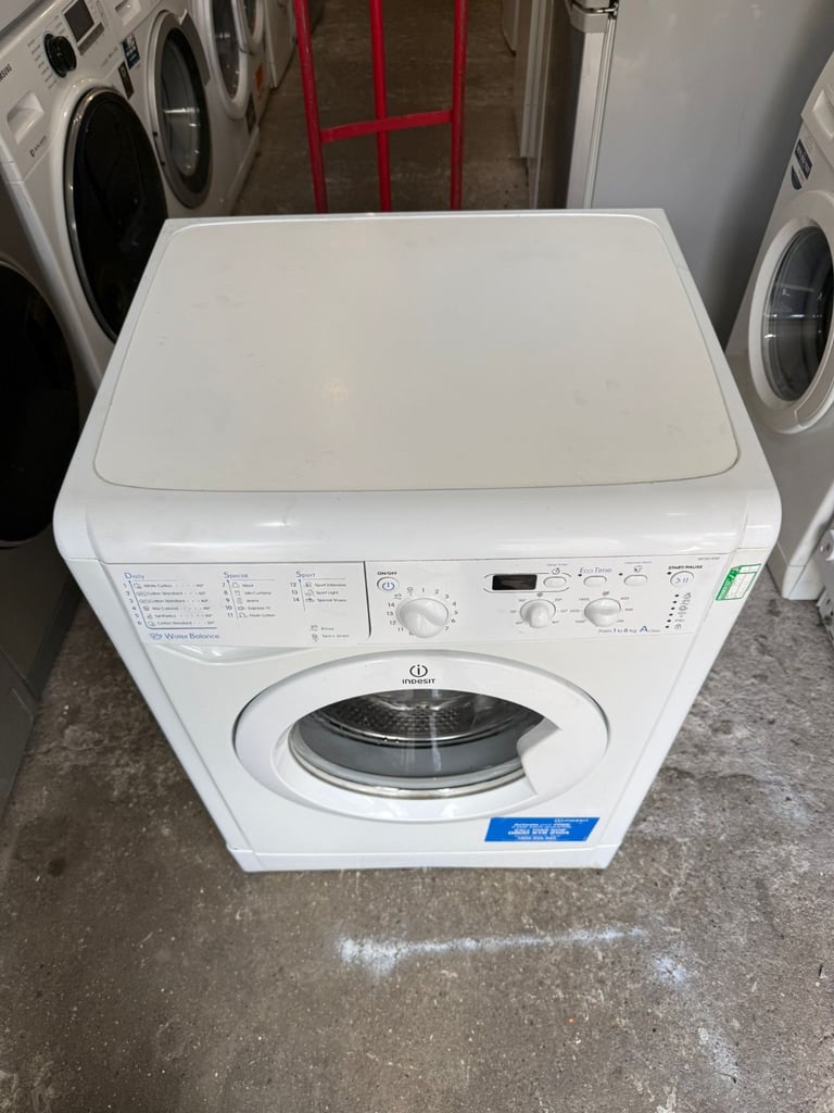 Indesit Washing Machine With Free Delivery N Warranty 