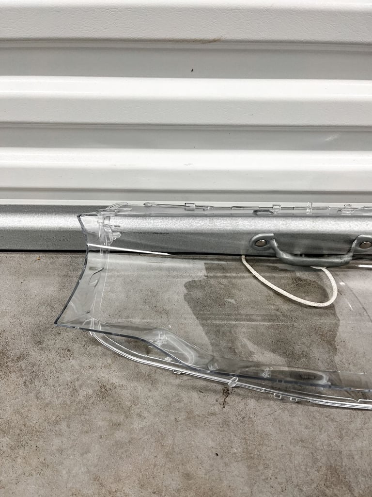 BMW 5 Series G30 G38 16-20 Headlight Lens Cover Left Passenger Side