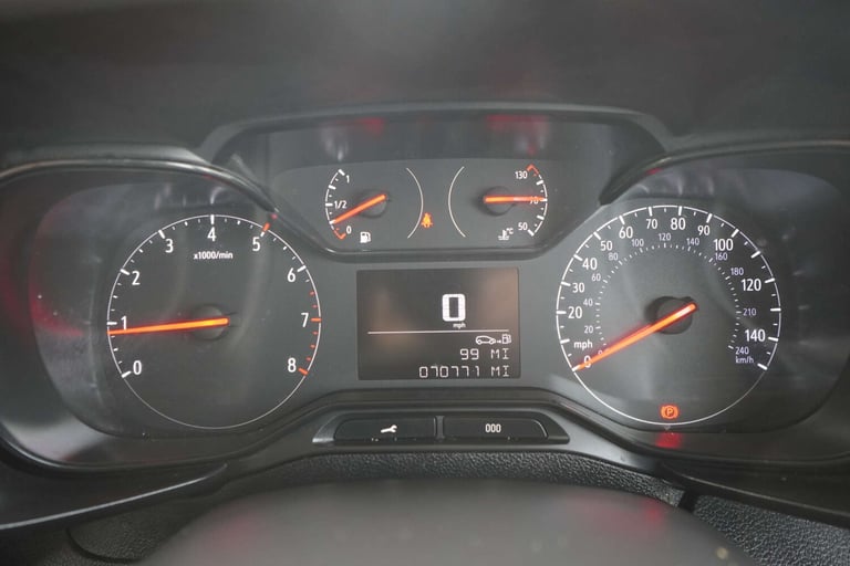 2022 Vauxhall Combo 1.5 Combo 2300 Sportive L2 LWB + 3 Seater + Twin Slider + Top Spec Van Panel ...