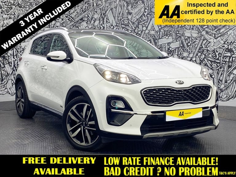 2019 Kia Sportage 1.6 T-GDi 4 SUV 5dr Petrol DCT AWD Euro 6 (s/s) (174 bhp) ESTATE Petrol Automatic