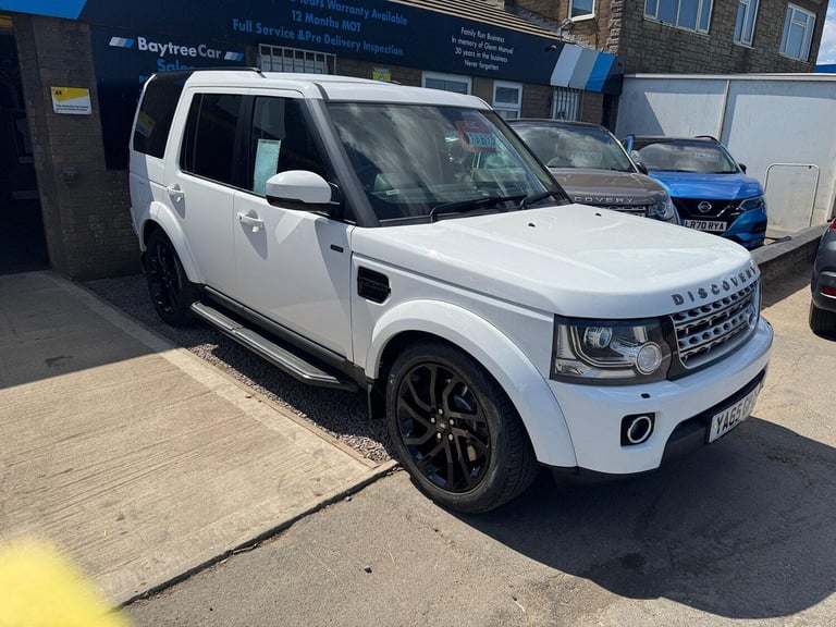 LAND ROVER DISCOVERY 4 3.0 SD V6 HSE White Auto Diesel 2015
