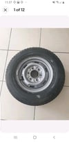 Barum 195 r14 c106/104 winter tire on rim
