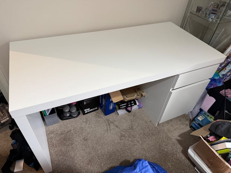 image for IKEA Malm Office Desk White 