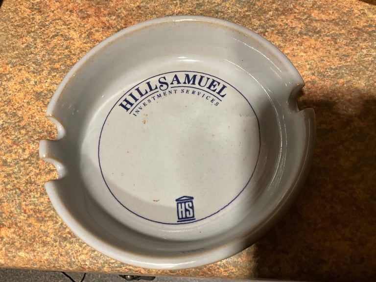 image for ANTIQUE/VINTAGE ashtray by HILLSSAMUEL of DENBY. BARGAIN PRICE thanks 🙏 
