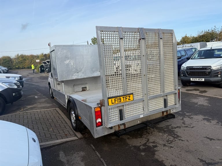 2019 Fiat Ducato 35 MULTIJET II FLAT BED TRANSPORTER MOWER DIGGER NO VAT CHASSIS CAB DIESEL Manual