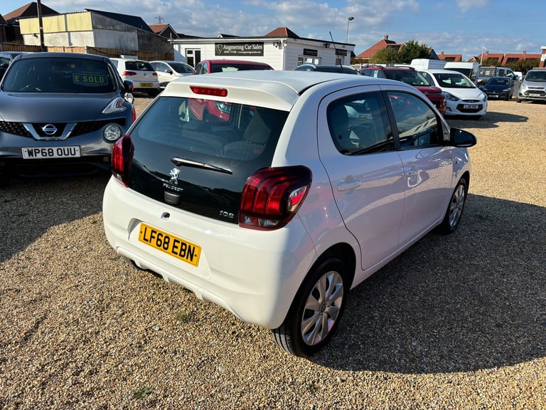 2018 Peugeot 108 1.0 Active Hatchback 5dr Petrol Manual Euro 6 (72 ps) Petrol