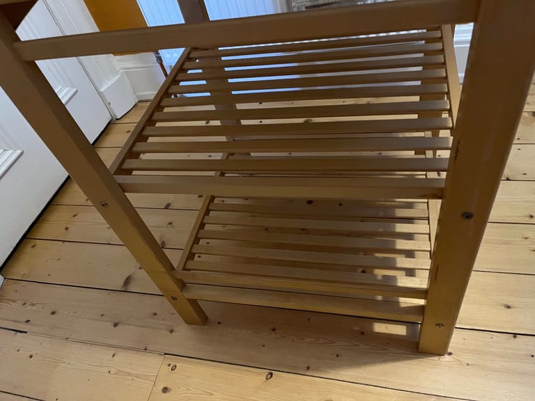 John Lewis birch baby changing table