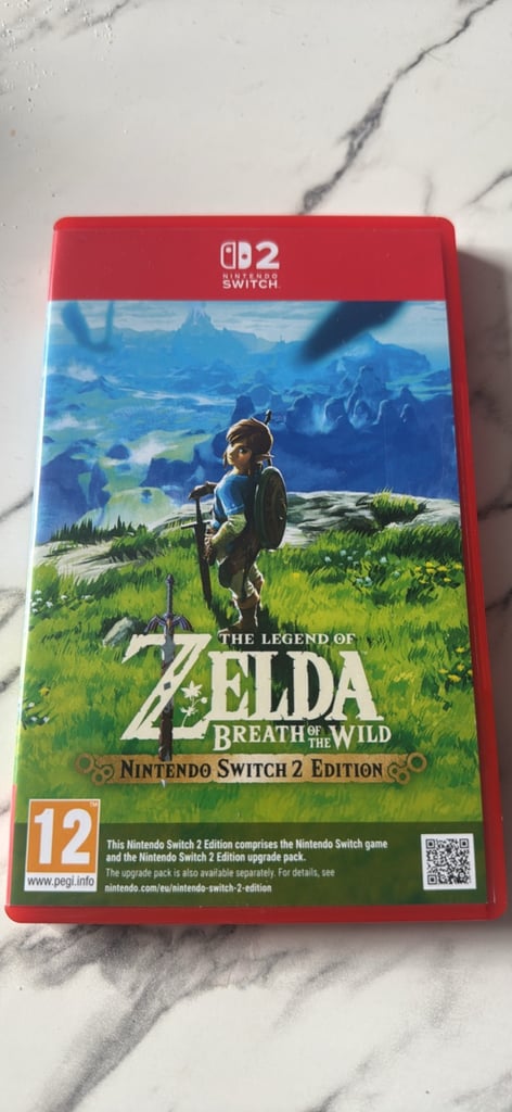 image for Legend of Zelda BOTW Nintendo switch 2 
